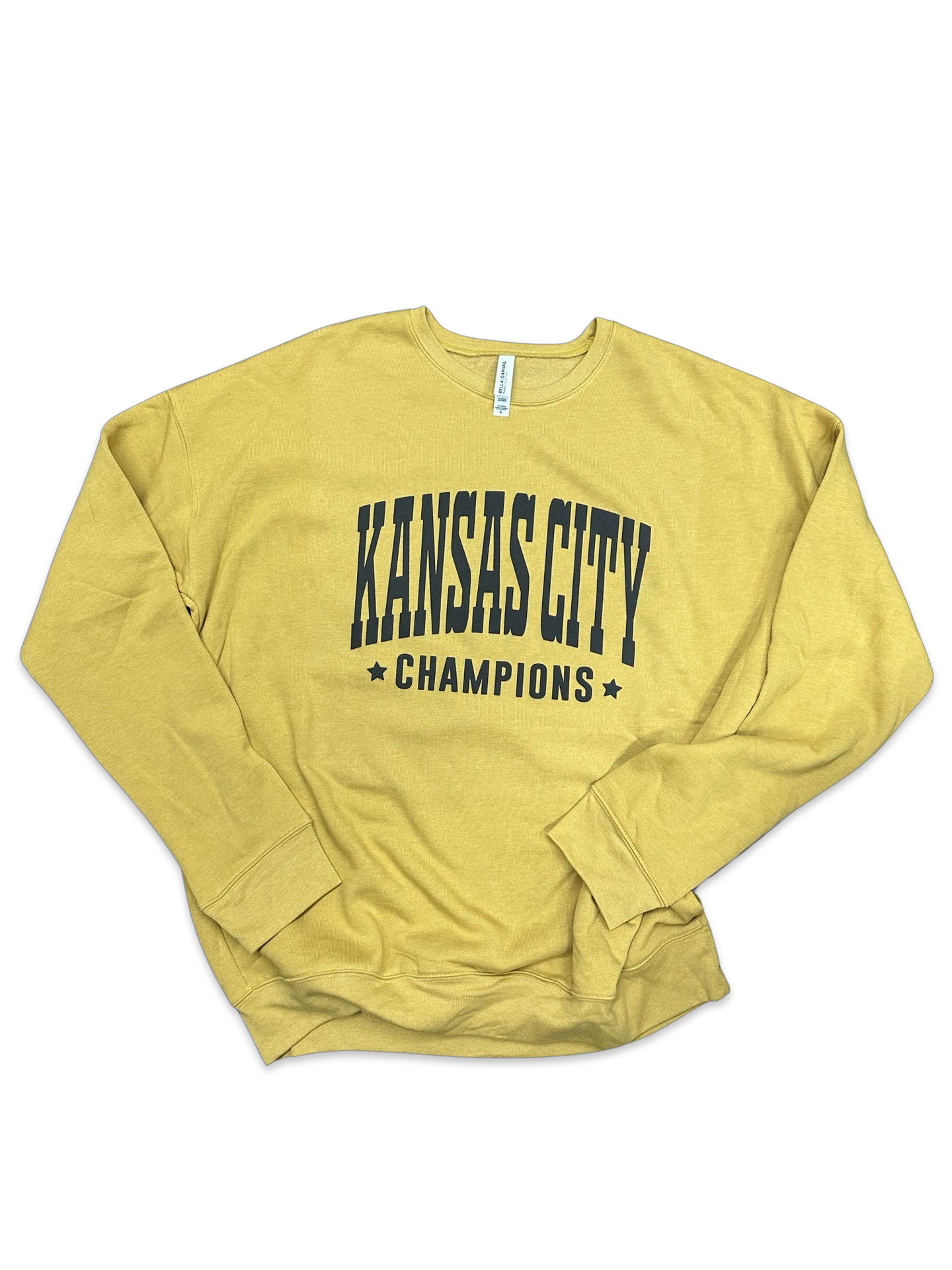 Kansas City Champions Black Puff Print