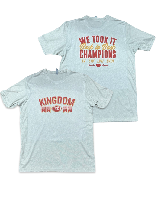 Kingdom Front: Back to Back Champs on back