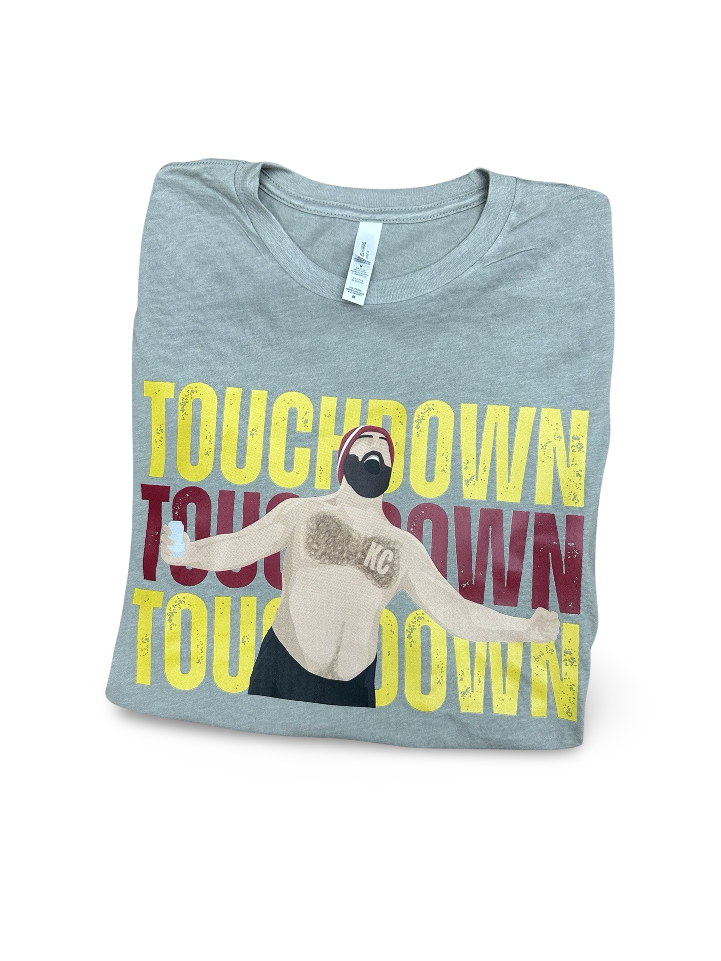 Touchdown KC Shirtless Brother Fan